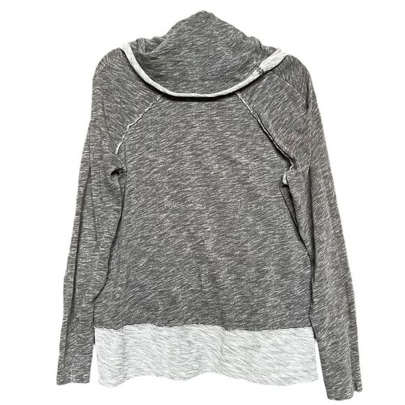 FREE PEOPLE FP Beach Cocoon Cowl Neck Long Sleeve Pullover L - Picture 4 of 7